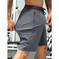 Summer Men's Casual Sports Shorts Fitness Running Beach Clothes Short Pants Cargo Ice Silk Man Quick-Dry Sportswear Woman Gym.