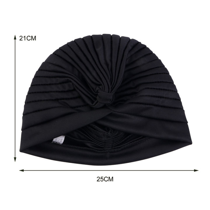 Stretchy%20Knot%20Twist%20Turban%20Bandanas%20Women%20Headscarf%20Bonnet%20Muslim%20Hijab%20Indian%20Hats%20Female%20Chemo%20Cap%20Adult%20Solid%20Color%20Head%20Wrap%20-%20Image%203