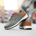 YRZL Men Shoes Spring Autumn Waterproof Walking Sneakers Leisure Male Leather Sports Shoes Non-Slip Footwear Tennis for Men.