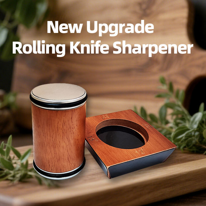 Rolling Knife Sharpener 12/ 15/ 20/ 22 Degrees Knife Sharpening Tool Diamond Sharpening Stone for Home Cooks Chefs Perfect