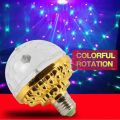 Universal Colorful Auto Rotating LED Bulb Disco Light imported form US LED full color rotating. 