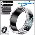 2025 R12 Smart Ring with Display Screen and Touch, Wireless Charging, Health Manager, 5 ATM Waterproof For Men Women. 