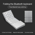 Korean English Mini Portable Folding Keyboard Wireless Bluetooth Keyboard For IOS Android Windows iPad Tablet Phone 한국어 키보드.