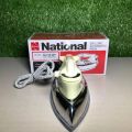National Iron Dry Super De-Luxe Automatic Iron Easy Temperature Setting Non Stick Coating. 