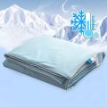 Air Condition Comforter for Summer Pure Color Ice Silk Cooling Blanket Lightweight and Smooth Twin/King Size Cold Quilt. 