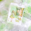 Yoofun 20pcs/lot Watercolor Landscaping Material Collage PET Sticker Floating Stars and Moon Creative DIY Journal Stickers. 
