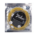 ZIKO DCZ 010 011 012 Acoustic Guitar Strings Brass Carbon Steel Hexagonal Alloy 1-6 Strings Accessories Parts.