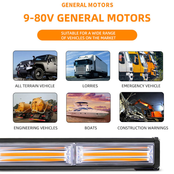 9-80V%20Led%20Work%20Light%20Vehicle%20Warning%20LED%20Strobe%20Light%20Bar%20Traffic%20Emergency%20Flashing%20Dual%20Color%20COB%20Light%20Bars%20For%204x4%20Trucks%20-%20Image%202