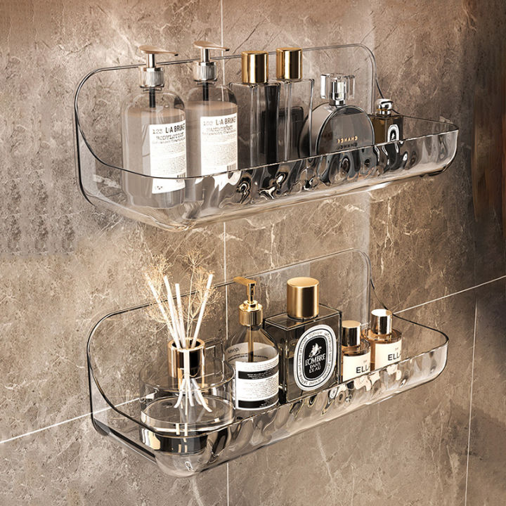 Acrylic%20Transparent%20Storage%20Rack%20Bathroom%20Wall%20Mounted%20Punch%20Free%20Cosmetic%20Storage%20Tray%20Makeup%20Organizer%20Bathroom%20Kitchen%20Shelf%20-%20Image%202