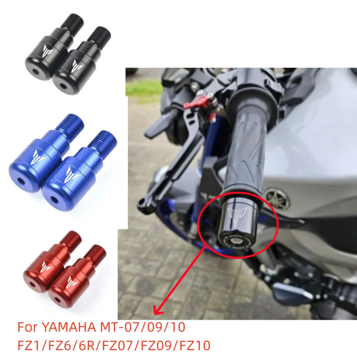 Motorcycle%20Bar%20End%20Caps%20CNC%20Handlebar%20Grips%20For%20Yamaha%20MT07%20MT09%20MT10%20MT125%20FZ1%20FZ6%20FZ6R%20FZ07%20FZ09%20FZ010%20Handle%20Bar%20End%20-%20Image%202
