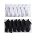 6/12 Pairs/lot 0-5 Yrs Cotton Children's Anti-slip Boat Socks For Boys Girl Low Cut Floor Kid Sock With Grips Polka Dot.