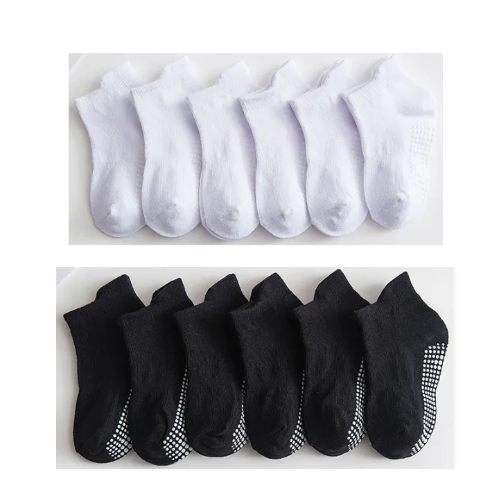 6/12%20Pairs/lot%200-5%20Yrs%20Cotton%20Children's%20Anti-slip%20Boat%20Socks%20For%20Boys%20Girl%20Low%20Cut%20Floor%20Kid%20Sock%20With%20%20Grips%20Polka%20Dot%20-%20Image%207