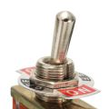 Eten 2 way toggle switch on-off 15A 250V / 20A 125V toggle switch 2 screw toggle switch with lamp fan (1 pack/10 PCs). 