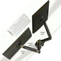 NB North Bayou Dual Monitor Desk Mount Stand Full Motion Swivel Computer Monitor Arm for Two Screens 17-27  Display S400. 
