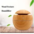 2024 New Woodgrain Vase Humidifier USB Car Office Home Color Night Light Super Silent Humidifier Holiday Gift for Friends. 