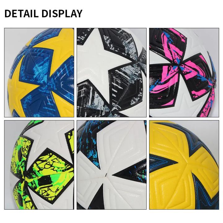 Standard%20Soccer%20Ball%20Professional%20Outdoors%20Sports%20Match%20Balls%20Training%20Seamless%20Football%20High%20Quality%20PU%20Material%20Size%205%20-%20Image%204