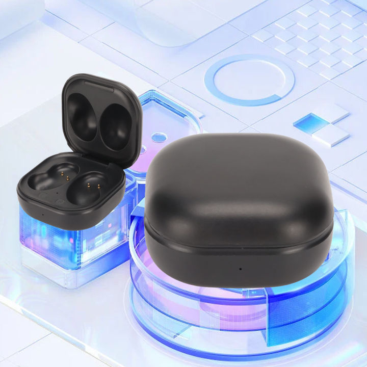 Earbuds Charging Case Replacement USB Charging Case with Charging Cable for Samsung Galaxy Buds Live SM R180