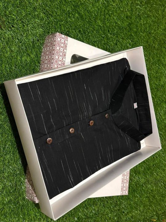 khadi%20Panjabi%20Black%20Jhorna%20Cumilla%20Khadi%20Traditional%20-%20Image%203