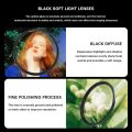 Black Mist 1/4 Black Soft Camera Lens Filters 49mm 52mm 55mm 58mm 62mm 67mm 72mm 77mm 82mm for Canon Nikon Sony Camera Lenses. 