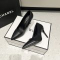 Fashion Black High Heels Female Professional Working Pumps Stiletto Shallow Toe Single Shoes Size 34-43 Dress Wedding Shoes.