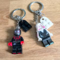 2pcs/set Handmade Cartoon Spider Miles And Gwen Couple Keychain Anime Keyring Cosplay Props for Lovers Backpack Christmas .