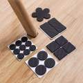 Self Adhesive Anti Slip Furniture Leg Mat Pads - Hardwood Floor Protector Mat Anti Scratch Felt Pads - Anti Noisy Bumper Chair Fittings Floor Protector.