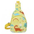 Children's Cute Dinosaur Shoulder Bags Baby Girls New Casual Boys Kids Chest Bag Coin Purse Nylon Handbags Small Messenger Bag. 