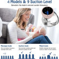 New Wearable Electric Breast Pumps Portable Hands Free Breast Pump Silent Comfort Breast Milk Extractor Collector 1PCS.