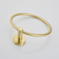 Bathroom Towel Ring Hook Hardware Accessories Storage Holder 304 Stainless Steel Hand Towel Holder Modern Round Towel Hanger.