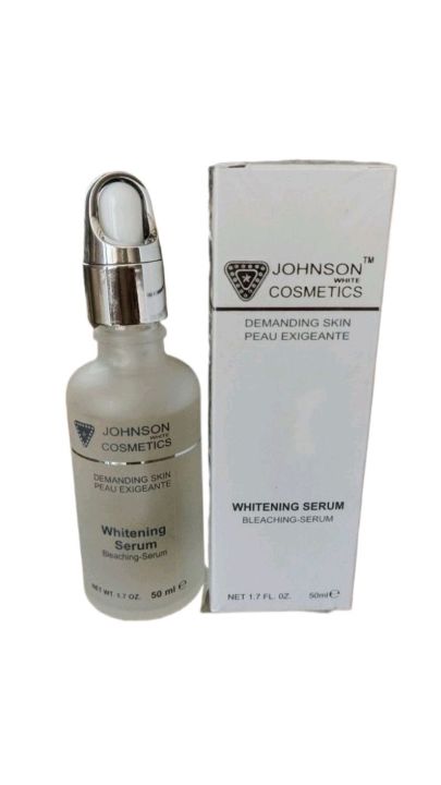 Johnson White Cosmetics Whitening Bleaching Serum (50ml)