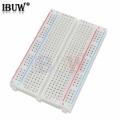 1PCS MB-102 MB102 Breadboard 830 / 400 Point Solderless PCB Bread Board transparent Test Develop DIY Black White For Arduino. 