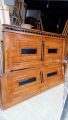 Teak Box Bed 6x5 (72x72). 