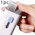 1pc Multi-function Computer Keyboard Cleaning Brush Set Bluetooth Headset Cleaning Mobile Phone Dust Removal Key Magic Device.