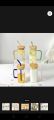 trendy glass for juice, milk,. 
