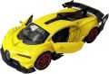 Bugatti Chiron Vision GT 1:32 Scale Alloy Pull Back Diecast Metal Car - Mini Metal Car with Openable Doors and with Lights and sound. 