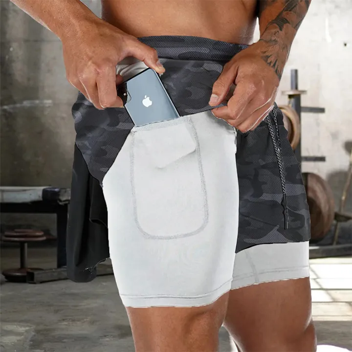 Men's%20Double%20Layer%20Fitness%20Shorts%20Drawstring%20Mesh%20Lining%20Elastic%20Waist%20Breathable%20Quick%20Dry%20Sportswear%20Jogger%20Short%20Male%20-%20Image%202