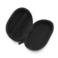 KZ Earphones Case Oval Storage Bag Headphones PU Storage Box Black Portable Hold Storage Box For KZ AS10 ZS10 ZST ES4 EDR1 ED9. 