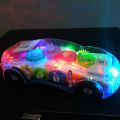 (B). Gear Racing Kids Flashing Car Toy. 