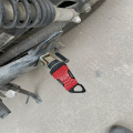 Universal Motorcycle Rear Passenger Foot Pegs Pedals Footrest For Motorcycle Scooter ATV E-Bike Front Foot Rests Aluminium Alloy.