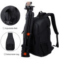 Big Capacity Photography Camera Waterproof Shoulders Backpack Video Tripod DSLR Bag w/ Rain Cover for Canon Nikon Sony Pentax. 