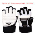 Taekwondo  Leather Foot Gloves Sparring Karate Ankle Protector Guard Gear Boxing Martial Arts Sock Adult Kid. 