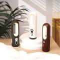Motion Sensor Night Light Multiple Lighting Modes Flicker Free Eye-caring Rechargeable LED Flashlight Bedside Lamp. 