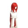 Genshin Impact Nilou Cosplay Wig Synthetic Hair Women Long Red Wig Ponytail Wig Heat Resistant Wigs.