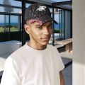 1pc Unisex Shark Embroidered Baseball Cap - Funky Style Black with Pink Accents, All-Season Comfort, Durable High-Quality Fabric.