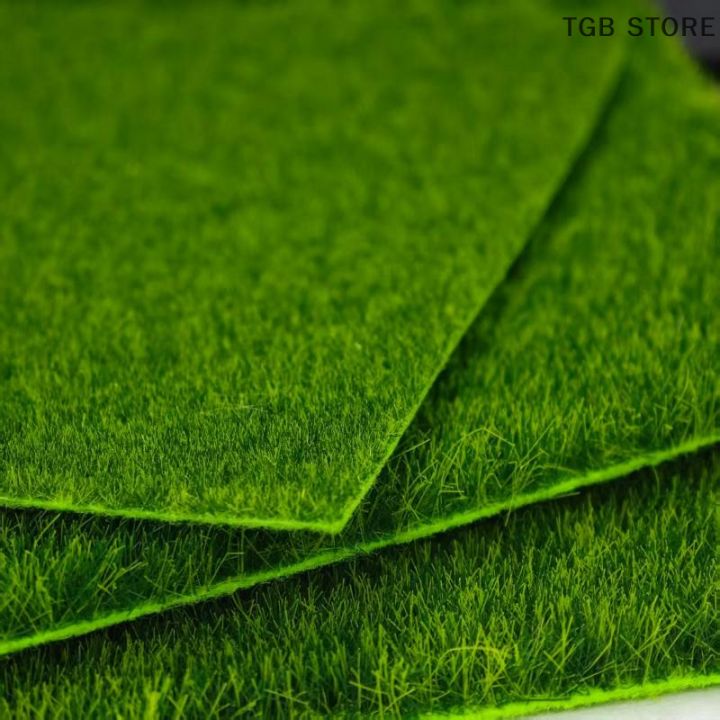 1/2PCS%2015/30cm%203mm%205mm%208mm%20Thick%20Artificial%20Square%20Grass%20Mat%20Lawn%20Carpet%20DIY%20Project%20Model%20Scene%20Railway%20Layout%20Accessories%20-%20Image%205
