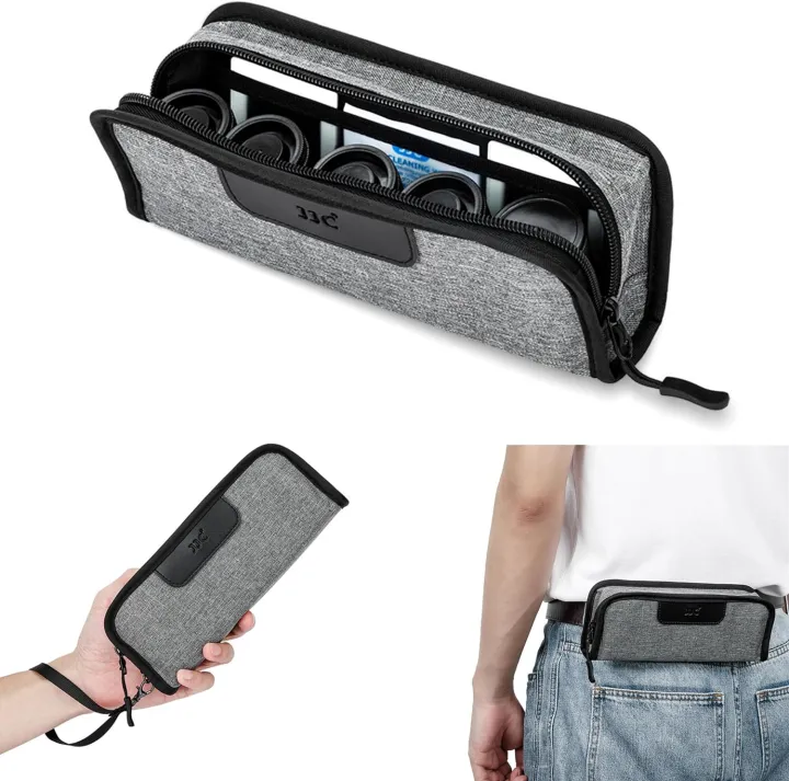 JJC%20Portable%20135%20mm%2035mm%20Film%20Case%20Photographic%20Film%20Carrying%20Storage%20Case%20Pouch%20for%205%20Rolls%20of%2035mm%20135mm%20Films%20Rolls%20Bag%20-%20Image%202