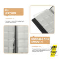 Whph shop coin collection book album coin storage 120 slots PU leather cover export quality. 