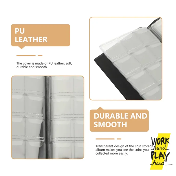 Whph%20shop%20coin%20collection%20book%20album%20coin%20storage%20120%20slots%20PU%20leather%20cover%20export%20quality%20-%20Image%206