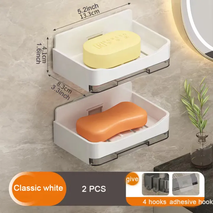 Bathroom%20Soap%20Dish%20Free-Punching%20Wall%20Mounted%20Sponge%20Holder%20Organizer%20Double%20Drainage%20Soap%20Dish%20Bathroom%20Accessories%20-%20Image%208