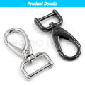 16/20/26/32/38mm Metal Detachable Snap Hook Trigger Clips Buckles Hooks For Leathercraft Strap Belt Keychain Webbing Pet Leash.